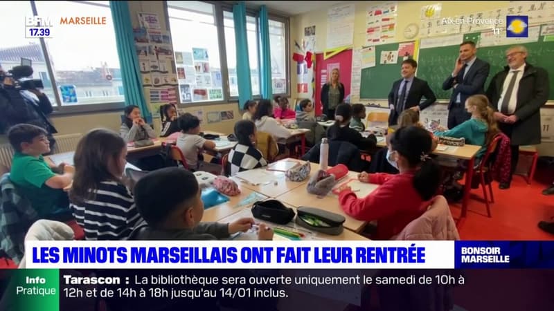 Marseille: les élèves ont fait leur rentrée ce mardi