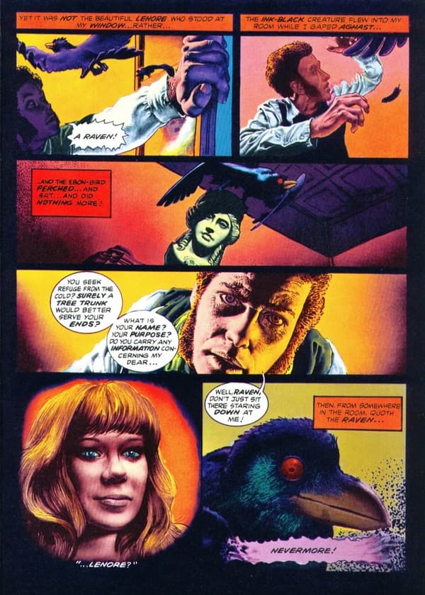 Le Corbeau d'Edgar Allan Poe, par Richard Corben Le Corbeau d'Edgar Allan Poe, par Richard Corben