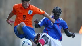 Bacary Sagna avec les Espoirs en 2006