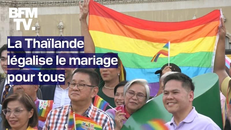 La Thaïlande légalise le mariage homosexuel