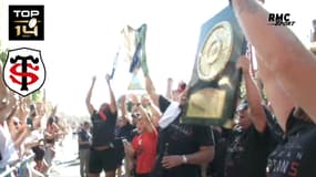 Rugby / Toulouse : Supporters et joueurs fêtent ensemble le doublé historique