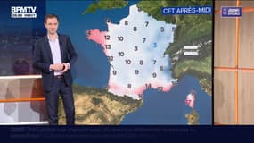 De la pluie dans le Nord et un franc soleil dans l'extrême Sud-Est, avec des températures comprises entre 3°C et 17°C... La météo de ce lundi 1er décembre