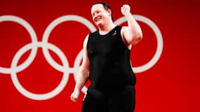 Laurel Hubbard, haltérophile transgenre, aux Jeux olympiques de Tokyo le 2 août 2021