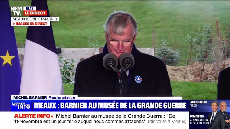 11-Novembre: Michel Barnier appelle 