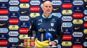 Ståle Solbakken, sélectionneur de l'équipe nationale masculine de Norvège, le 2 septembre 2024