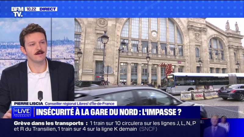 Gare du Nord: pour le conseiller régional Pierre Liscia (Libres!), « c’est tout le quartier qu’il faut repenser »