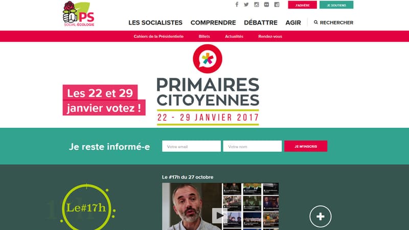 La Cnil a lancé un "avertissement" au PS pour une importante fuite de données sur son site Internet. (Photo d'illustration)