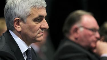Hervé Morin, le 2 avril 2015 à Évreux.