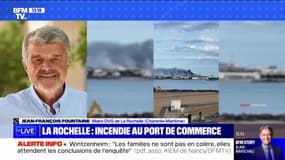 Un incendie touche le port de commerce de La Rochelle, en Charente-Maritime