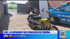 Pas-de-Calais: il reproduit les véhicules emblématiques de films de cinéma
