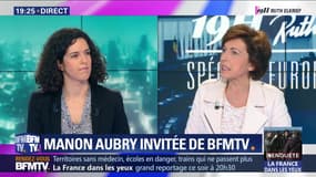 Spéciale Européennes: Manon Aubry est l’invitée de BFMTV (1/2)