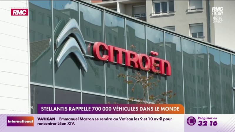 Stellantis rappelle 700 000 véhicules dans le monde