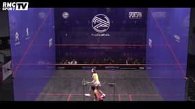 Un point incroyable en squash