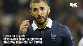 Équipe de France : Deschamps élude la question Benzema, relancée par Zidane