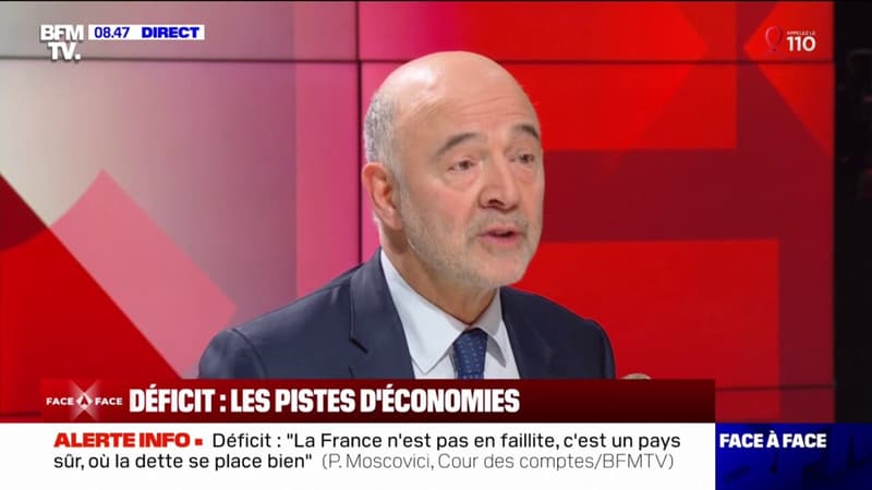 Croissance: Pierre Moscovici estime que le gouvernement 