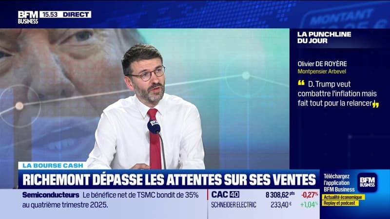 Richemont dépasse les attentes sur ses ventes