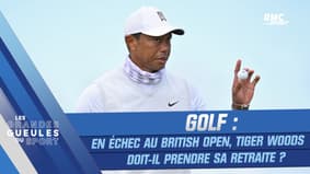 Golf : En échec au British Open, Tiger Woods doit-il prendre sa retraite ?