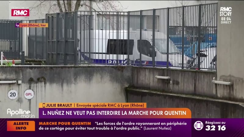 Mort de Quentin Deranque : Laurent Nuñez ne demande pas l’interdiction de la marche à Lyon