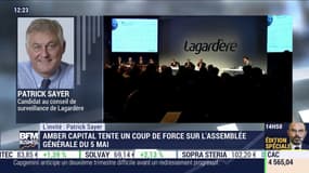 Patrick Sayer, ancien président d'Eurazeo, président d'Augusta et candidat au conseil de surveillance de Lagardère