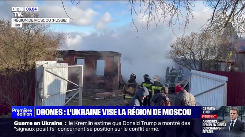 Le ministère russe de la Défense annonce avoir abattu 34 drones ukrainiens dans la région de Moscou