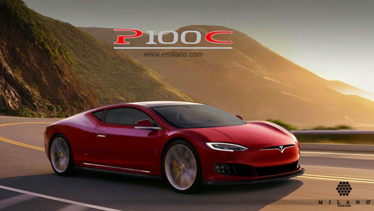 La P100C, la Model S en version coupé La P100C, la Model S en version coupé
