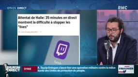 #Magnien, la chronique des réseaux sociaux : L'attentat antisémite de Halle diffusé en direct par le tueur lui-même sur Internet - 10/10
