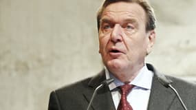 L'ancien chancelier allemand Gerhard Schröder 