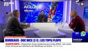 Kop Aiglons: les tops et les flops du match Bordeaux - OGC Nice