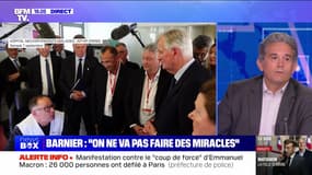 Barnier : "On ne va pas faire des miracles" - 07/09