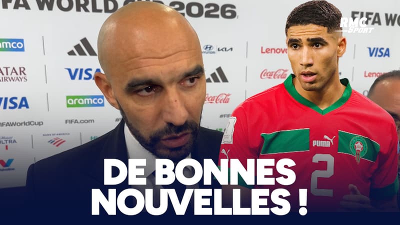 CAN 2025 : "On espÃ¨re qu'il sera lÃ  dÃ¨s le 1er match", Regragui donne des nouvelles de la...