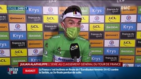 Tour de France: Julian Alaphilippe félicite Mathieu van der Poel après sa victoire