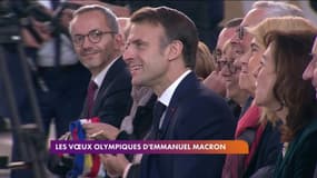 Les vœux olympiques d'Emmanuel Macron