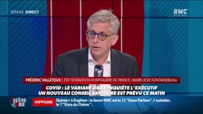 Frédéric Valletoux, président de la Fédération Hospitalière de France: "Il va peut-être falloir apprendre à vivre avec le variant"