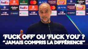 Real Madrid - Manchester City : "Je n'ai jamais compris la différence entre 'fuck off' et 'fuck you'", s'amuse Guardiola