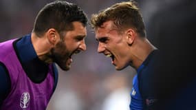 André-Pierre Gignac et Antoine Griezmann 