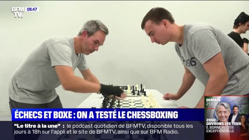 Un peu de boxe et d'échecs: on a testé le chessboxing
