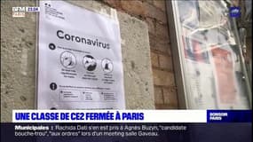 Une classe de CEA fermée à Paris en raison du coronavirus