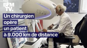 Un chirurgien opère un patient en Chine depuis Bordeaux