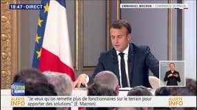 Emmanuel Macron: "Le climat doit être au cœur du projet national et européen"