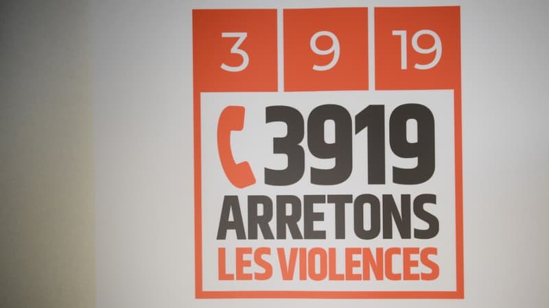 Logo du numéro d'urgence pour les violences conjugales, créé le 3 septembre 2019