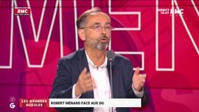 Robert Ménard sur le plateau des "Grandes Gueules" le 19 mai 2022