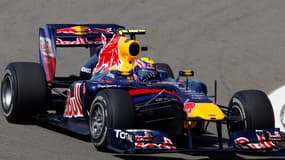 La Red Bull-Renault de Mark Webber