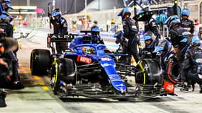 Fernando Alonso au GP de Bahreïn 2021