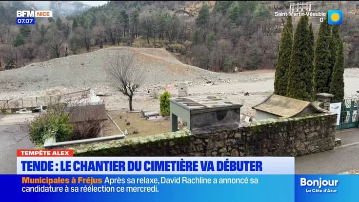 Tempête Alex – Tende : le chantier du cimetière va débuter 