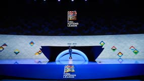 Tirage au sort de la Ligue des nations, à Amsterdam le 3 mars 2020