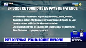 Pays de Fayence: l'eau toujours impropre à la consommation dans six communes