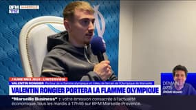 "Ça se présente une fois dans sa vie": Valentin Rongier évoque "un grand plaisir" de porter la flamme olympique
