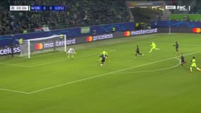 Le but de Yilmaz lors du match Wolfsburg-Lille, le 8 décembre 2021