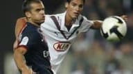 Yoann Gourcuff, ici avec le maillot girondin, face au PSG de Rothen