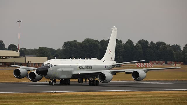 Un RC-135 de la Royal Air Force